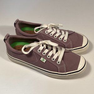Cariuma Vegan Gray Canvas Sneakers Women Size 6